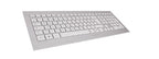 CHERRY DW 8000 keyboard Mouse included RF Wireless QWERTY US English Silver, White