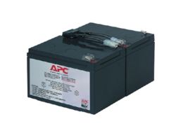 APC Replacement Battery Cartridge, VRLA battery, 11Ah, 12VDC, 2-year warranty