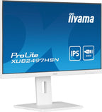 iiyama ProLite 24" IPS technology panel with USB-C dock and RJ45 (LAN)