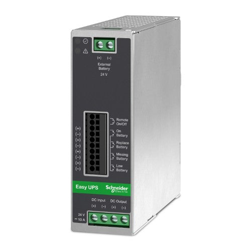 APC BVS480XDPDR 24V DC UPS – 480Watt, 24V, 20A, DIN-Rail mounting, Power Module without battery