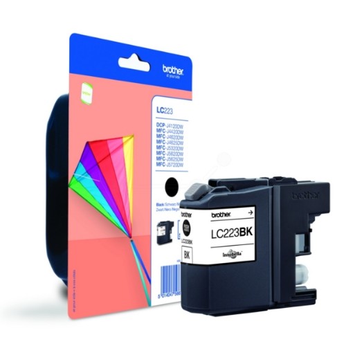 Brother LC-223BKBP Ink cartridge black Blister, 550 pages 11.8ml for Brother DCP-J 562/MFC-J 4420/MFC-J 5320