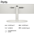 HP 22-dg0006na Intel® N N100 54.5 cm (21.4") 1920 x 1080 pixels All-in-One PC 8 GB DDR5-SDRAM 256 GB SSD Windows 11 Home Wi-Fi 6 (802.11ax) White