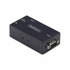 StarTech.com 1-Port Serial to Ethernet Adapter, IP Serial Device Server For Remote RS232 Devices, Wall/DIN Rail Mountable, Metal Housing, RJ45 LAN to DB9 Serial Converter