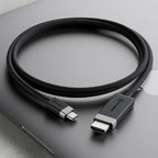 ALOGIC FUCHD1-SGR video cable adapter 1 m HDMI Type A (Standard) USB Type-C Grey