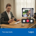 TP-Link Tapo D205 video intercom system 3 MP Black