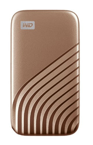 Western Digital My Passport SSD 2 TB USB Type-C 3.2 Gen 2 (3.1 Gen 2) Gold