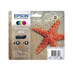 Epson C13T03U64010/603 Ink cartridge multi pack Bk,C,M,Y 3,4ml + 3x2,4ml Pack=4 for Epson XP 2100