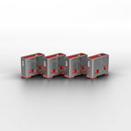 Lindy USB Port Blocker (without key) - Pack of 10, Pink