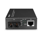 Lindy 25119 network media converter 850 nm Multi-mode Black