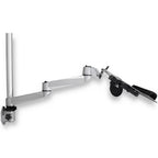 StarTech.com Wall Mount Workstation - Articulating Standing Desk w/ Ergonomic Height Adjustable Monitor Arm & Padded Keyboard Tray - 34" VESA Display - Foldable Wall Mounted Sit Stand - TAA