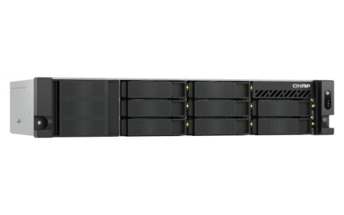QNAP TS-855EU-8G NAS/storage server Rack (2U) Intel Atom® C5125 8 GB DDR4 0 TB QuTS hero Black
