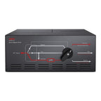 APC Service Bypass Panel, 230V, 125A, 2x hardwire input connectors, 8x IEC 60320 C19 outlets