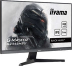 iiyama G-MASTER Get ahead with the G2445HSU Black Hawk monitor with IPS Panel Technology and 1ms MPRT