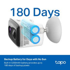 TP-Link Tapo TC80 KIT security camera Bullet IP security camera Outdoor 1920 x 1080 pixels Ceiling/Wall/Pole