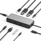 ALOGIC Fusion Pro DUO USB-C Dual HDMI Dock with Power Delivery