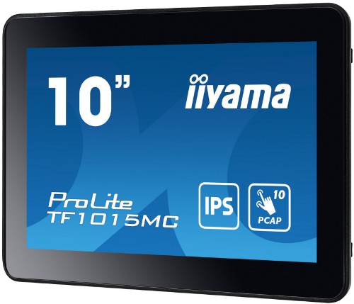 iiyama 10.1" Open Frame PCAP 10 point touch screen equipped with IPS panel technology and a foam seal finish for seamless integration