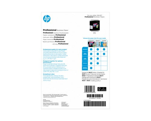HP Professional Business Paper Matte 180 g/m2 A4 (210 x 297 mm) 150 sheets