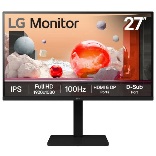 LG 27BA450 27" IPS Full HD 100Hz Height-Adjustable Monitor