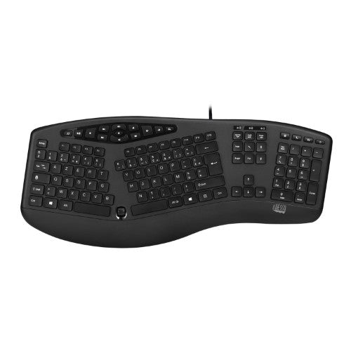Adesso AKB-160UB-UK keyboard USB QWERTY UK English Black