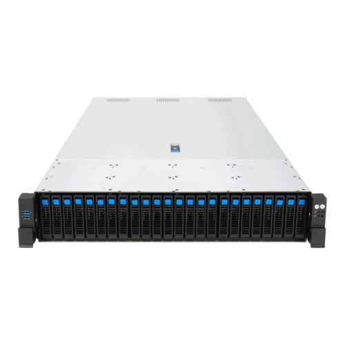 ASUS RS720-E12-RS24G Rack (2U) Black, Silver