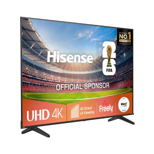 Hisense 75" A6QTUK 4K Ultra HD Smart TV with Freely