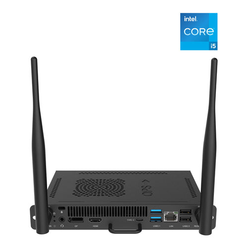 BenQ TEY41-i5 Intel® Core™ i5 i5-1235U 16 GB DDR4-SDRAM 256 GB SSD Windows 11 Pro Rack-mounted chassis PC Black