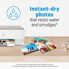 HP Matte Photo Paper, 180 g/m2, 10 x 15 cm (101 x 152 mm), 25 sheets