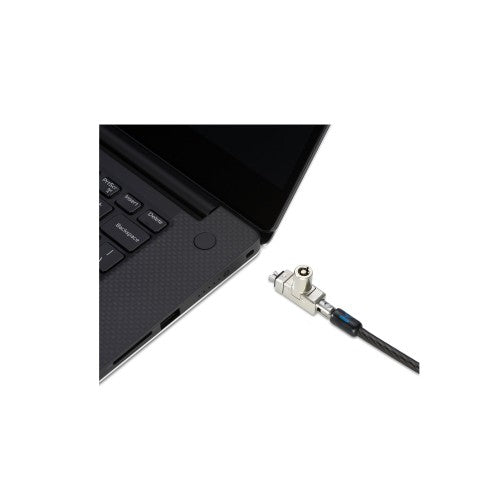 Kensington Slim N17 2.0 Keyed Dual Head Laptop Lock for Wedge-Shaped Slots - Master Keyed
