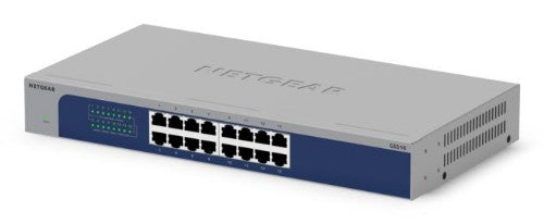 NETGEAR GS516-300EUS network switch Unmanaged Gigabit Ethernet (10/100/1000) Grey