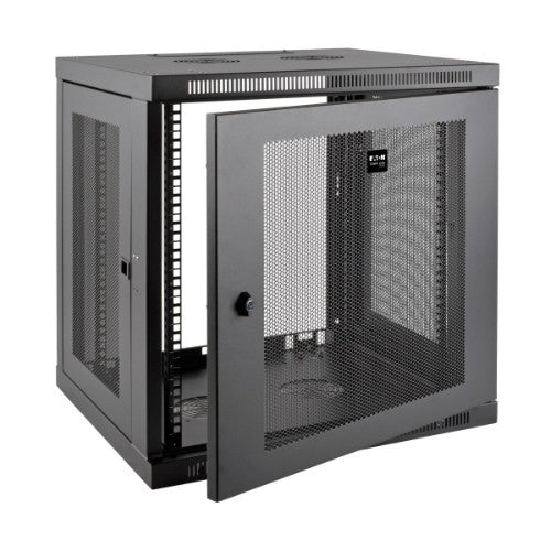 Tripp Lite SRW12UDP SmartRack 12U Low-Profile Switch-Depth-Plus Wall-Mount Small Rack Enclosure
