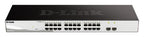 D-Link 26-Port Gigabit Smart Managed Switch including 2 SFP ports