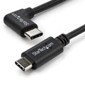 StarTech.com 3ft (1m) USB-C Charging Cable, Right-Angled, Charge & Sync, 60W (3A) PD, USB 2.0 Laptop Charger Cable - USB C Charging Cord
