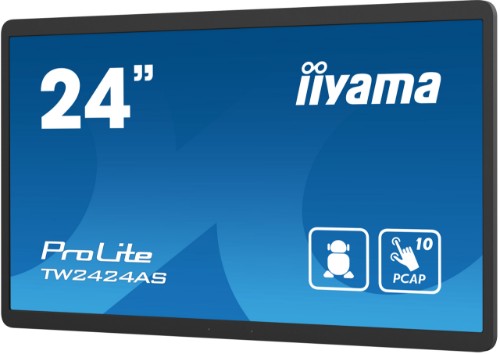 iiyama 23.8” Full HD In-cell PCAP 10pt interactive Touch Panel PC with Android OS, IPS panel technology and anti glare coating