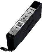 Canon 0335C001/CLI-571GYXL Ink cartridge gray high-capacity, 3.35K pages ISO/IEC 24711 289 Photos 11ml for Canon Pixma MG 7750