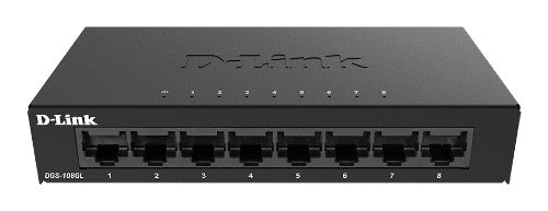 D-Link 8-Port Gigabit Unmanaged Desktop Switch