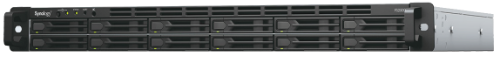 Synology FlashStation FS2500 NAS/storage server Rack (1U) Ryzen Embedded V1780B 8 GB DDR4 0 TB Black, Grey