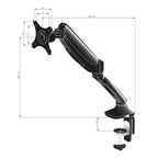 iiyama DS3001C-B1 monitor mount / stand 68.6 cm (27") Desk Black