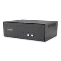 StarTech.com Secure 2-Port KVM Switch, DVI, NIAP 4.0 Desktop KVM, Metal Housing, CAC Port, Made in the USA
