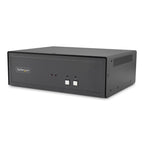 StarTech.com Secure 2-Port KVM Switch, DVI, NIAP 4.0 Desktop KVM, Metal Housing, CAC Port, Made in the USA