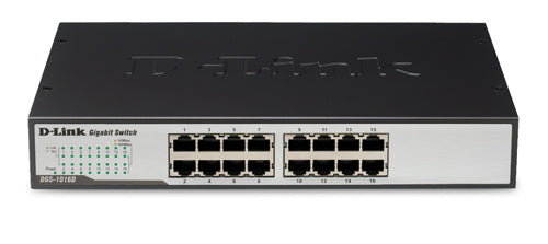D-Link 16-Port Gigabit Unmanaged Desktop Switch