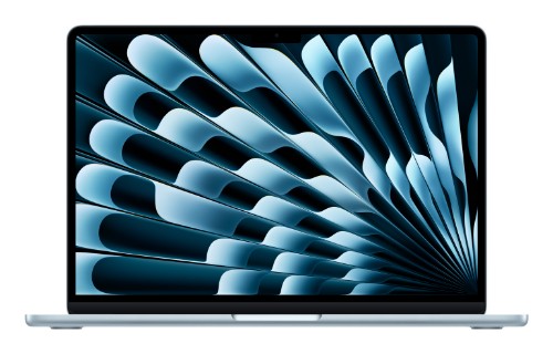 Apple MacBook Air 13-inch : M4 chip with 10-core CPU and 10-core GPU, 24GB, 512GB SSD - Sky Blue