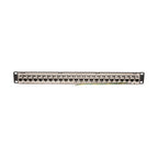 Tripp Lite N254-024-SH-6A 24-Port 1U Rack-Mount STP Shielded Cat6a Feedthrough Patch Panel, RJ45 Ethernet, TAA