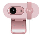 Logitech Brio 100 webcam 2 MP 1920 x 1080 pixels USB Rose
