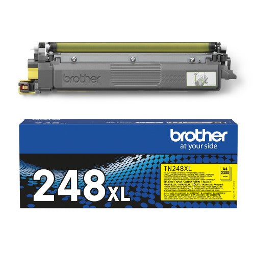 Brother TN-248XLY Toner-kit yellow high-capacity, 2.3K pages ISO/IEC 19752 for Brother DCP-L 3500/HL-L 8200/MFC-L 8300