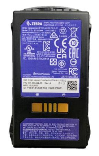 Zebra BTRY-MC3X-7BLE-01 handheld mobile computer spare part Battery