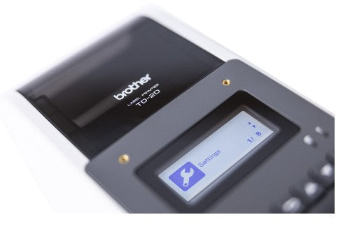 Brother TD-2350D203 label printer Direct thermal 203 x 203 DPI 152.4 mm/sec Wired & Wireless Ethernet LAN Wi-Fi Bluetooth