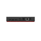 Lenovo 40AY0090UK laptop dock/port replicator Wired USB 3.2 Gen 1 (3.1 Gen 1) Type-C Black