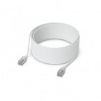 Ubiquiti UACC-Cable-Patch-EL-C6A-12M-W networking cable Translucent, White Cat6a