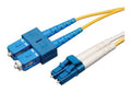 Eaton N366-15M InfiniBand/fibre optic cable 2x LC 2x SC OFNR Black, Blue, White, Yellow