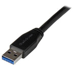 StarTech.com 5m (16ft) Active USB 3.0 (5Gbps) USB-A to USB-B Cable - M/M